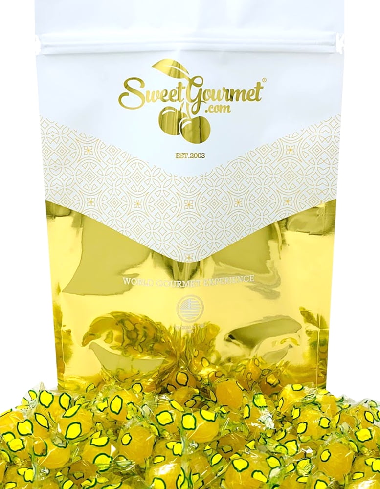 SweetGourmet OldFashioned Lemon Balls Natural Flavor Hard Candy 4 Pounds