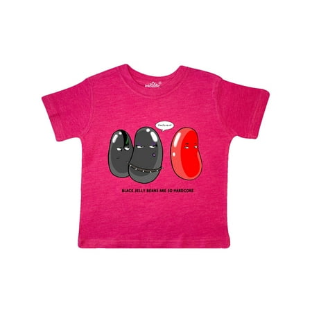 

Inktastic Easter Black Jelly Beans are so Hardcore Gift Toddler Boy or Toddler Girl T-Shirt