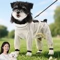 thumbnail image 2 of Pet AntiDust Pants, Anti-Slip Waterproof Rain SnowBoots with Adjustable Suspender, Dog PawProtector Shoes Outdoor Walking/Hiking DirtyProof Belly for Small, Medium-Sized Dogs, 2 of 9