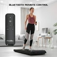 thumbnail image 6 of FitRx Pacer Walking Pad, 265lbs Capacity Incline Under Desk Walking Pad with Bluetooth Connectivity and Remote Control for Home and Office, 6 of 10