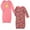 Pink, variant on Disney Lion King Simba 2 Pack Long Sleeve Swaddle Sleeper Gown Newborn