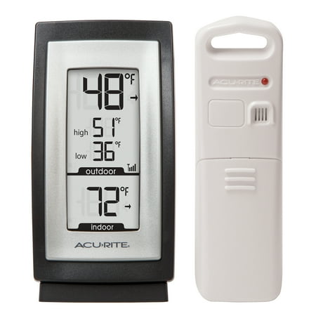 AcuRite Digital Thermometer with Indoor / Outdoor Temperature (00831A4)