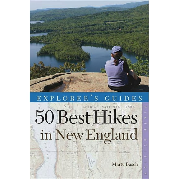 Explorer's 50 Hikes: 50 Hikes in New England (Paperback)