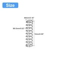 thumbnail image 2 of Unique Bargains Compression Spring, 5 Pack 304 Stainless Steel, 4mm OD, 0.5mm Wire, 15mm Length, 2 of 6
