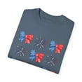 thumbnail image 3 of Coquette Bow 4th of July Fireworks Comfort Colors Women's Shirt, 3 of 7