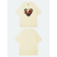 thumbnail image 5 of Whichone - Rose Heart Men's Short Sleeve Graphic T-Shirt, 5 of 9