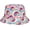 Pink Red Green, variant on Colorful Tie Dye Bucket Hat for Women Rainbow-Vortex Bucket Cap Summer Sunscreen Fashion Reversible Fisherman Hat