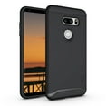 thumbnail image 1 of TUDIA Slim-Fit [Merge] Dual Layer Extreme Drop Protection/Rugged Phone Case for LG V35 ThinQ (Matte Black), 1 of 8