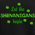 thumbnail image 3 of CafePress - Let The Shenanigans Begin Pajamas - Women's Short Sleeve Print T-Shirt and Pants Dark Cotton Pajama Set, 3 of 7