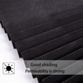 thumbnail image 4 of Arch Light Filtering Fabric Shade Pack of 2 fit for Perfect Half-Round Arch Windows No Tools Installation, Grey, 24” x 60”, 4 of 5
