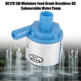 thumbnail image 3 of Bomba de agua sumergible CC sin escobillas de grado alimenticio en miniatura de 12 V CC y 5 W, 3 of 11