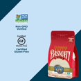 thumbnail image 4 of Lundberg California White Basmati Rice, 2lb (6 count), Gluten-Free, Non-GMO Project Verified, Vegan, Kosher, 4 of 5