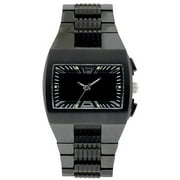Black Stainless Steel Watch From S12 Code II Collection
