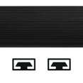 thumbnail image 5 of Mainstays Cordless Pleated Paper Shade, Black, 36" x 72", 5 of 5
