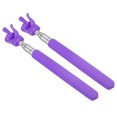 thumbnail image 1 of Unique Bargains Telescopic Teachers Pointer Stick, 2 Pcs Classroom Hand Finger Pointer, Purple, 1 of 7