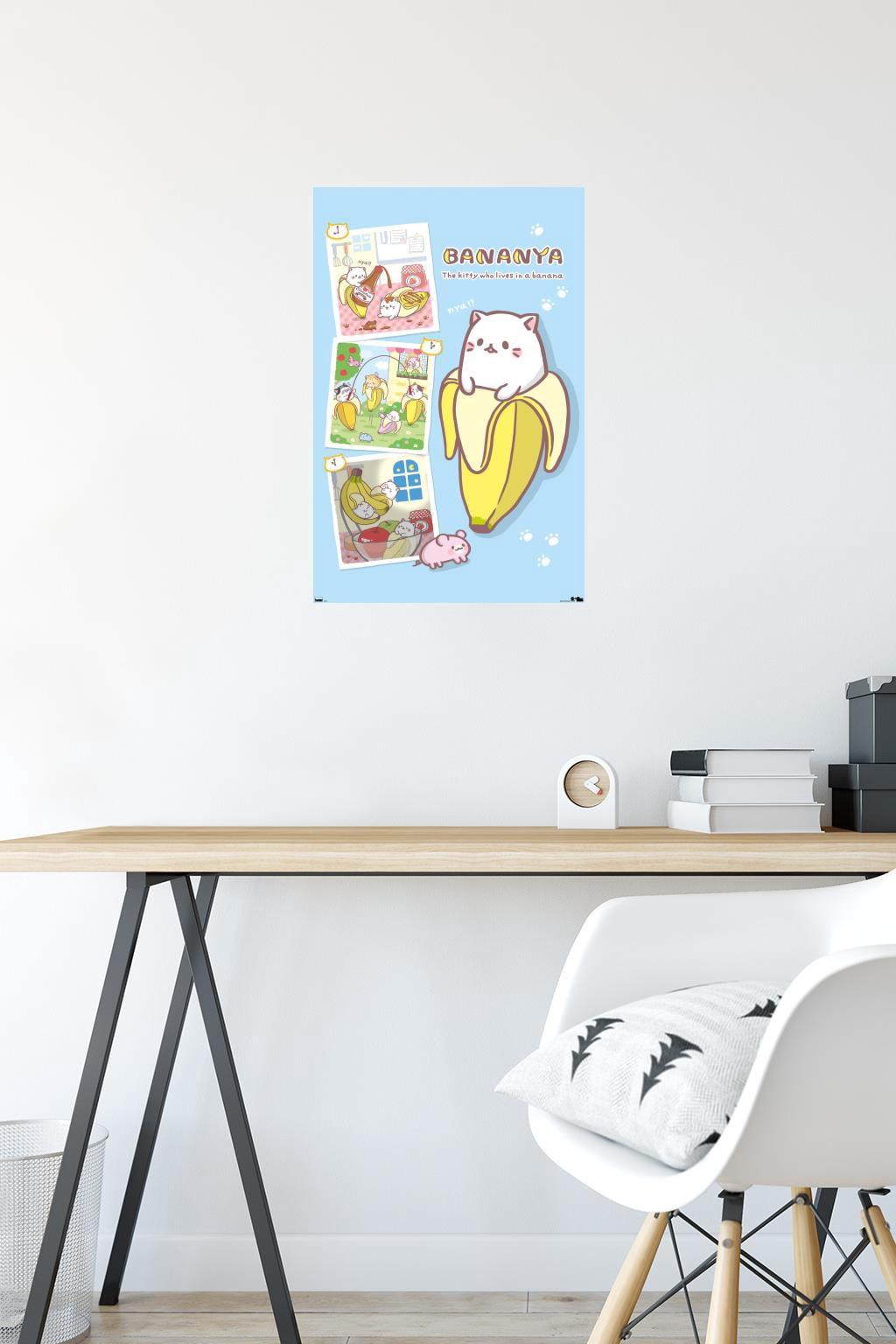 Bananya - Collage Wall Poster, 14.725" x 22.375"