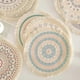 thumbnail image 4 of Kitchen Table Placemats Set of 6 withRound HandmadeWoven Fringe Placematfor Dining Room, Kitchen, Place Mats for Parties,Use-Size 1313 Inches, 4 of 4