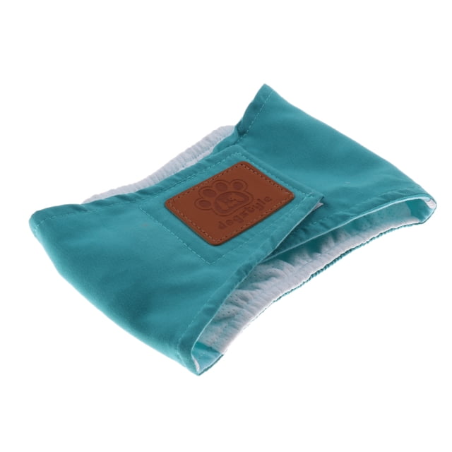 perrito perro fisiológico pantalones femal perros sanitario pa?al verde - m Sunnimix Pantalón corporal para perros