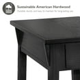 thumbnail image 5 of Leick Home Mission Console Table for Entryway Slate, 5 of 7