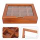 thumbnail image 3 of Organizador de joyas, collares, bandeja de madera para exhibición de joyas, tocador, caja para collares, estuche de almacenamiento de madera para exhibición, 3 of 4