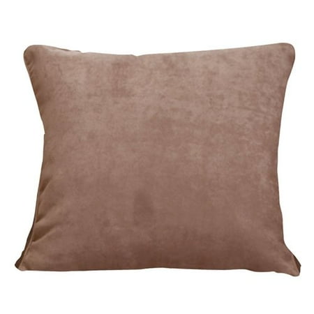 Sure Fit Soft Suede Self Cord Throw Pillow