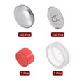thumbnail image 3 of 100 Sets Self Cover Button Kit 23mm Metal Aluminum Button with 2 Tools, 3 of 6