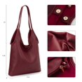 thumbnail image 4 of Bolso Hobo Montana West MWC2-111DRD para mujer de piel sintética, 4 of 5