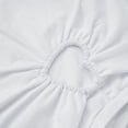 thumbnail image 6 of PNTUTB Women's Fashion Solid Color Pleated Heart Shaped Cutout Casual Round Neck Sleeveless Tops, 6 of 6