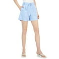 thumbnail image 6 of MSRP $60 Inc International Concepts Womens High Rise Belted Shorts Blue Size 6, 6 of 6