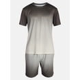 thumbnail image 5 of Athletic Works Men's and Big Men's Active Ombre Perforated Mesh Performance Tee Shirt, Sizes XS-5XL, 5 of 5