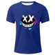 thumbnail image 4 of Camisetas de Cuello de la Tripulación de los Hombres de Poliéster Impreso en Seco Rápido, Cuello Redondo de Corte 3D para Gimnasio, Carrera, Ciclismo Y Ocasional, 4 of 4