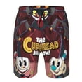 thumbnail image 4 of The Cuphead Show Men's Beach Shorts Swim Trunks Casual Quick Dry Board Shorts Swimwear with Mesh Lined and Pockets, 4 of 8