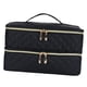thumbnail image 3 of Bolsa de Almacenamiento de Esmalte de Uñas de Doble Capa Negro Sunnimix, 3 of 8