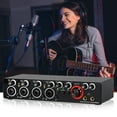 thumbnail image 3 of Estbridge4 Channel Portable Recording Sound Card 192kHz 4-in 2-out Professional Sound Card Volume Control Usb Computer Driver Free for Live Recording Karaoke, 3 of 10