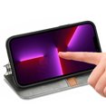 thumbnail image 4 of Leather Flip Wallet Case Protection Anti Drop Anti Scratch Magnetic Phone Case for iPhone 14 Pro, 4 of 5