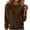 A_ Brown, variant on Womens Sweaters 2026 Spring Long Sleeve Lightweight Crewneck Sweater Soft Basic Ribbed Knit Loose Pullover Tops Jumpers Brown XL
