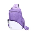 thumbnail image 2 of Mochila de tenis de mesa Pingpong Paddle Carryer para viajes al aire libre para deportes Púrpura, 2 of 8