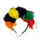 thumbnail image 4 of KAKOWELY Diadema de fiesta de Halloween para mujer, tocado de mariposas y flores artificiales., 4 of 4