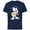 Navy, variant on Disney Donald Duck Birthday Flex - Short Sleeve Cotton T-Shirt for Adults - Customized-White