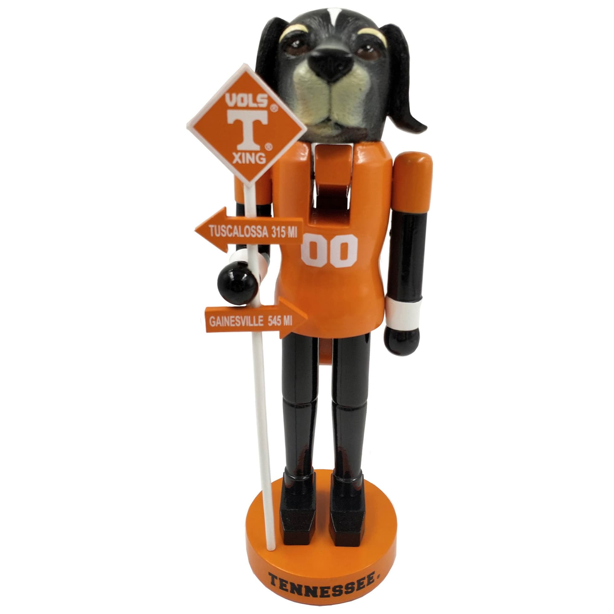 Tennessee Volunteers 12 Rivalry Nutcracker Orange Black Walmart Com Walmart Com