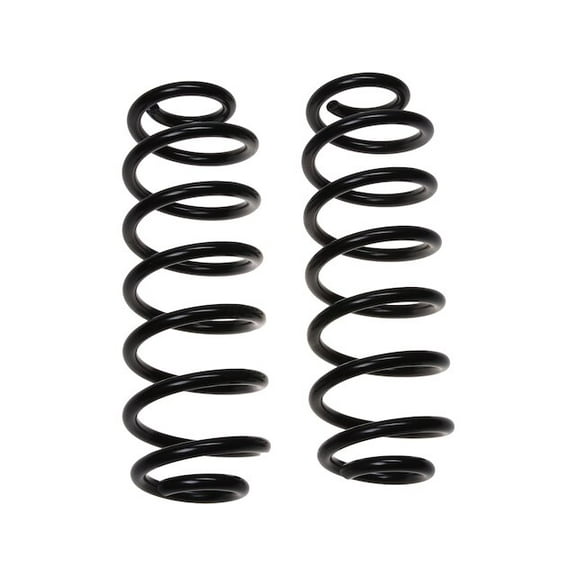 Rear Coil Spring Set of 2 - Compatible with 2005 - 2010, 2012 - 2014 Volkswagen Passat Sedan (Except Sports Suspension) 2006 2007 2008 2009 2013