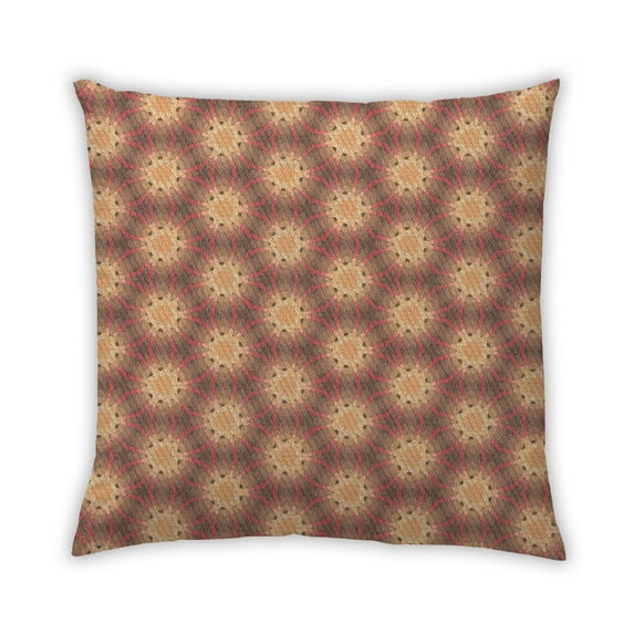 Ahgly Company Outdoor Square Contemporary Throw Pillow, 18 inch by 18 inch
