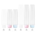 thumbnail image 3 of Travel Squeeze Bottle Shower Gel Small Accessories Dispenser Toothpaste Container Refillable Leakproof Pocket Squeezable Dispenser Tube Accessories 50ML Pink, 3 of 7