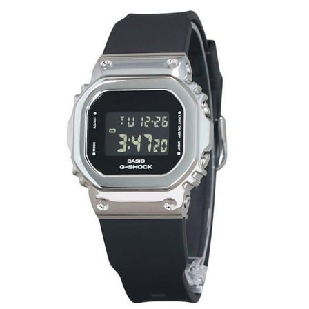 Casio G-Shock Digital Metal Bezel Resin Strap Quartz GM-5600UB-1 200M Men's Watch