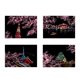 thumbnail image 4 of 4 piezas de papel para rascar y , plantilla para pintar, tablero de dibujo, ornamento con , bloc de dibujo, suministros DIY Estilo C, 4 of 8