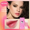 thumbnail image 1 of Fiudx Brillo de Labios, Parche Hidratante Vegano, Adhesión de Acabado Suave y Delicado, Ideal para Citas En La Oficina En Verano, Maquillaje Esencial para Mujeres, Diseño Higiénico Sellado Individual, 1 of 4