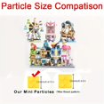 thumbnail image 5 of 1077pcs Little Bear Coffee Shop/860pcs Panda Tea House Mini Building Blocks Toy, Cute Street View Architectural Model Set, Room Decorations, New Year Gift, Christmas Gift, Birthday Gift, 5 of 5