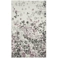 thumbnail image 2 of SAFAVIEH Adirondack Jermaine Abstract Area Rug, Ivory/Purple, 4' x 6', 2 of 13