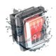 thumbnail image 3 of 4Pcs Rocker Switch Red Light ON/OFF Toggle Switch With Waterproof Cover Widely, 3 of 4