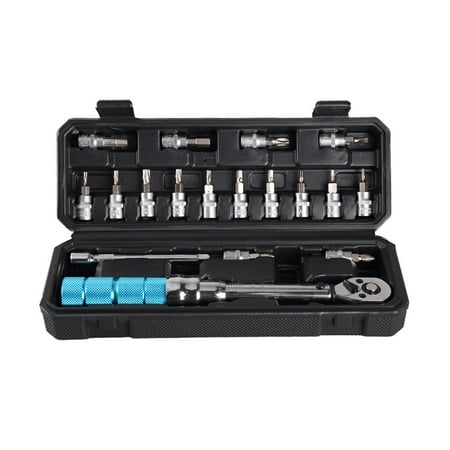 

OWSOO Quick-release Torque High Precise Torque Preset Wrenches 14inch Ratchet Head Torque Adjustable Bike Car Repairing Tool